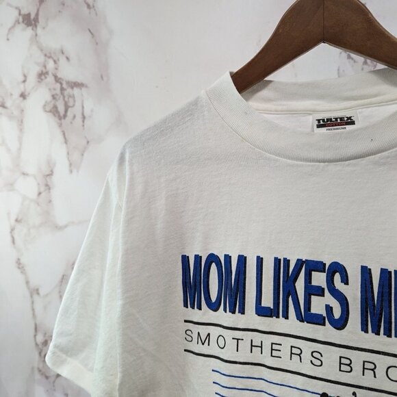 Smothers Brothers Medium Mom Likes Me Best Single Signed Autographed Vintage 90s - Picture 2 of 10